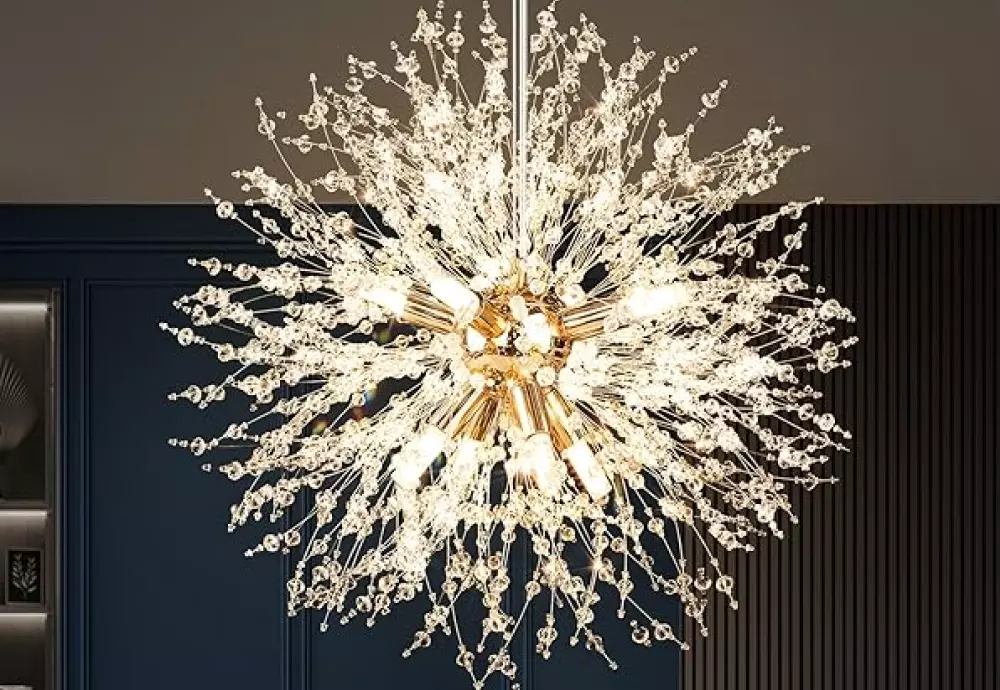 globe light chandelier