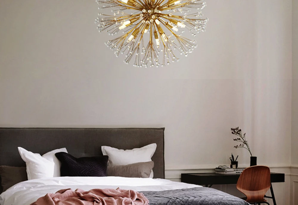 globe light chandelier